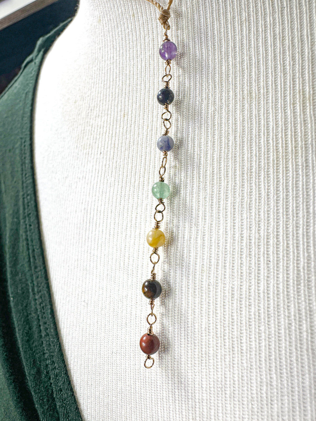 7 Chakra Rainbow Necklace
