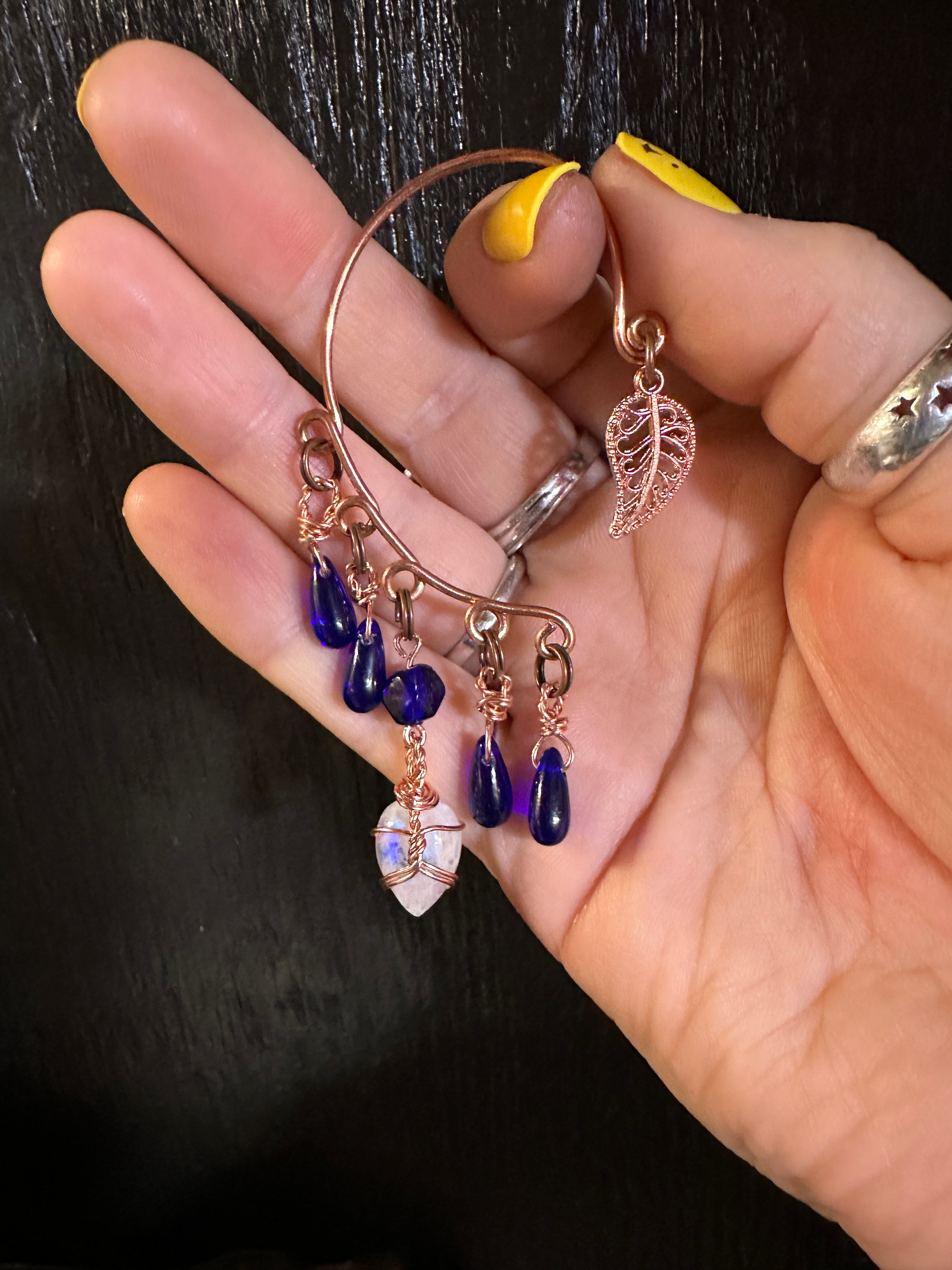 Moon Maiden - Moonstone Ear Cuff