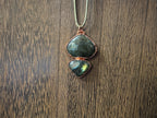 Double Labradorite Pendant Necklace
