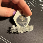 Tourmalated Quartz Beaded Hair Barrette