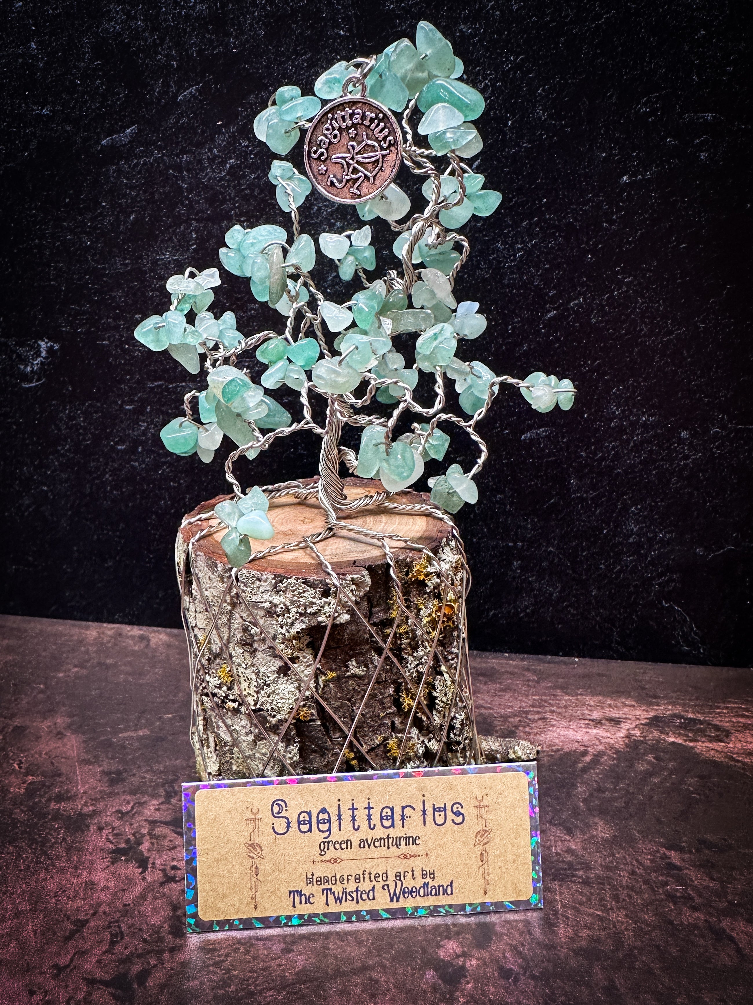 Zodiac Wire Tree Sculpture