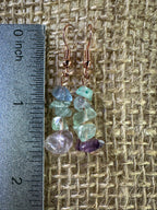 Fluorite Chip Earrings