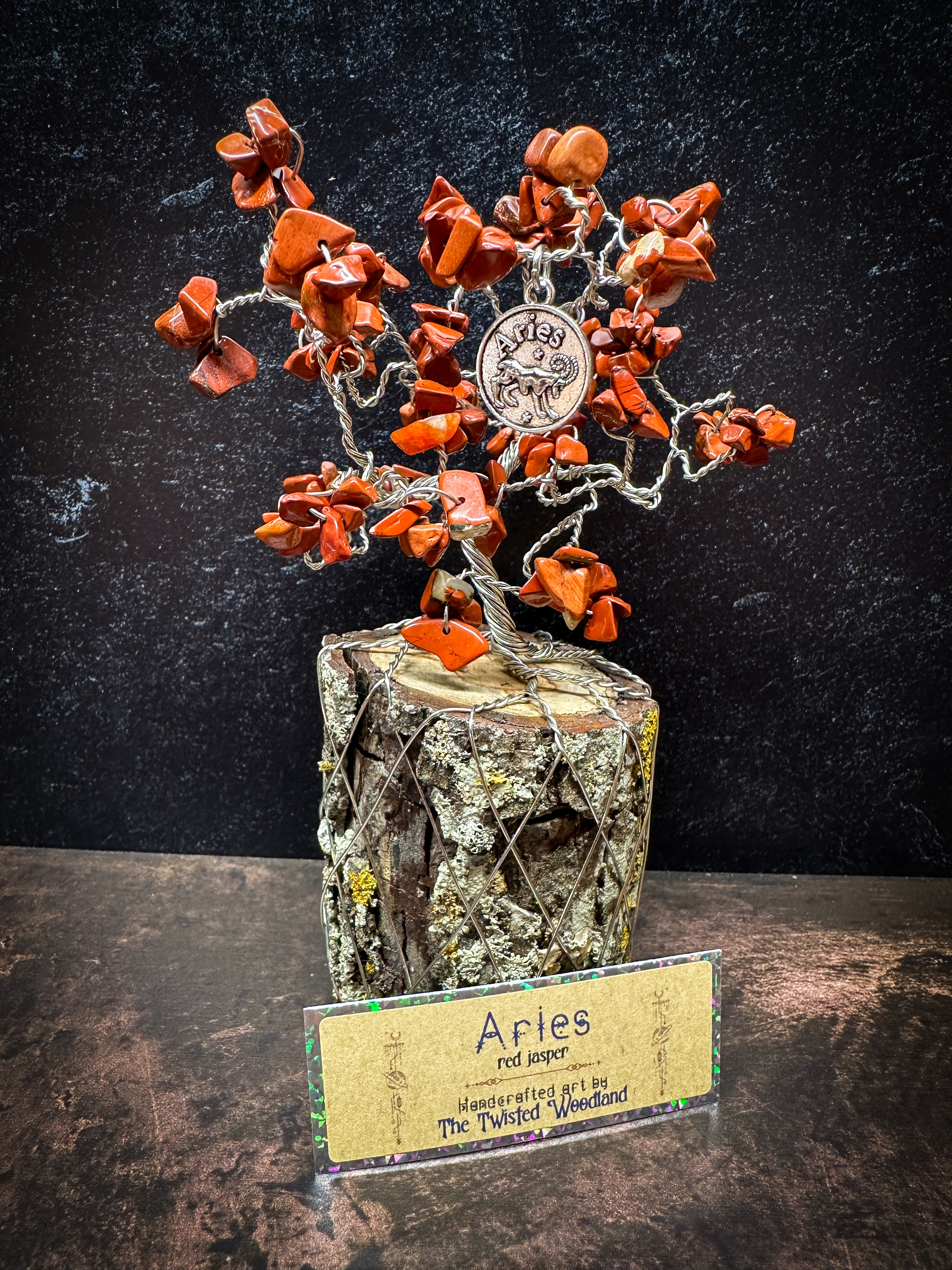 Zodiac Wire Tree Sculpture