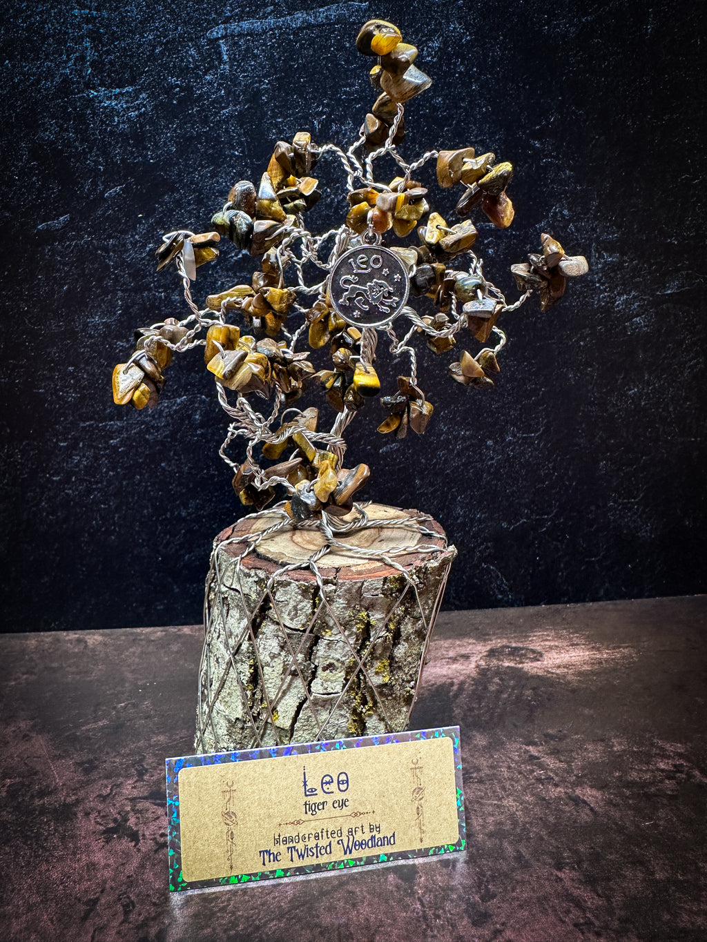 Zodiac Wire Tree Sculpture