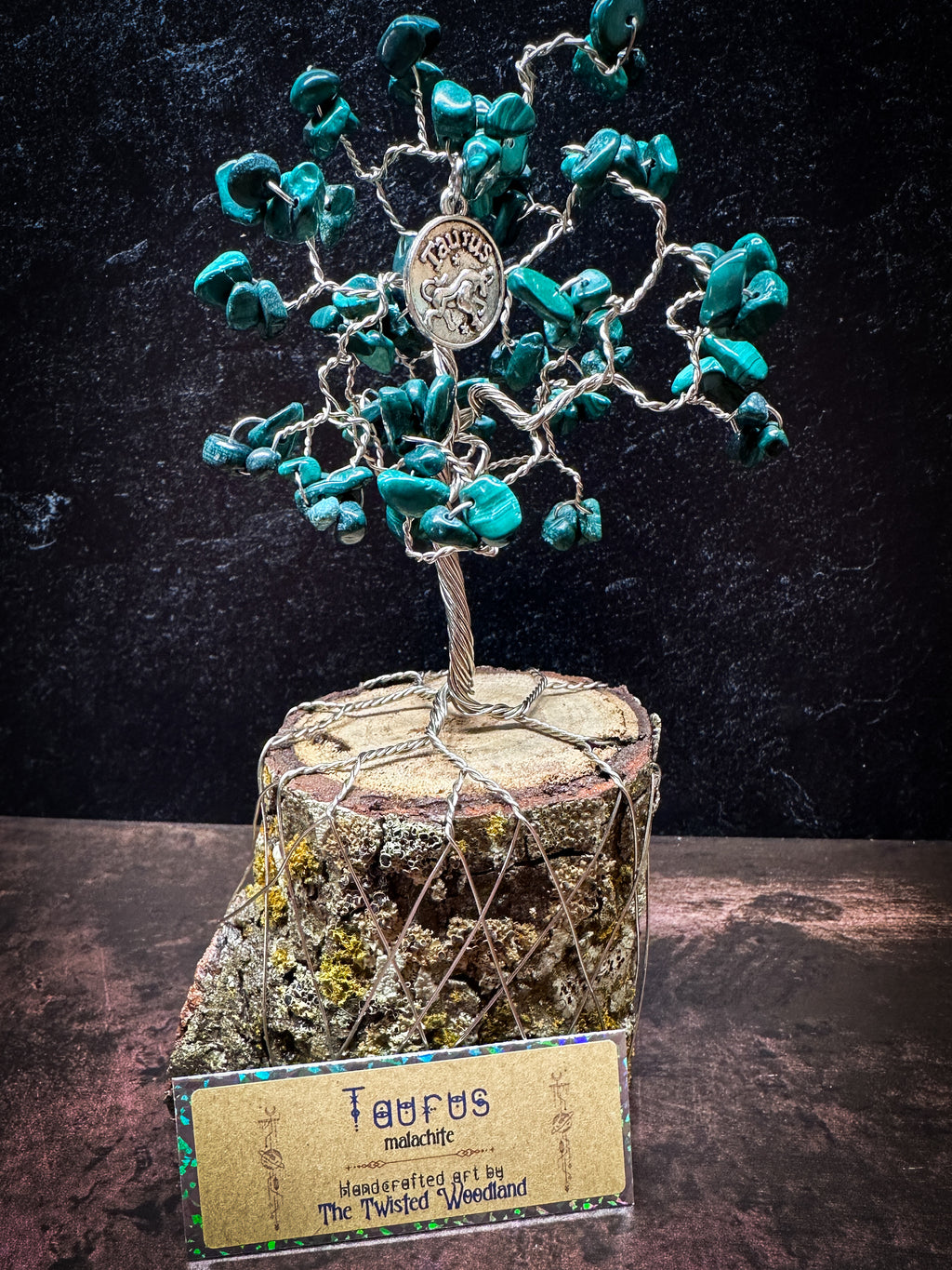 Zodiac Wire Tree Sculpture