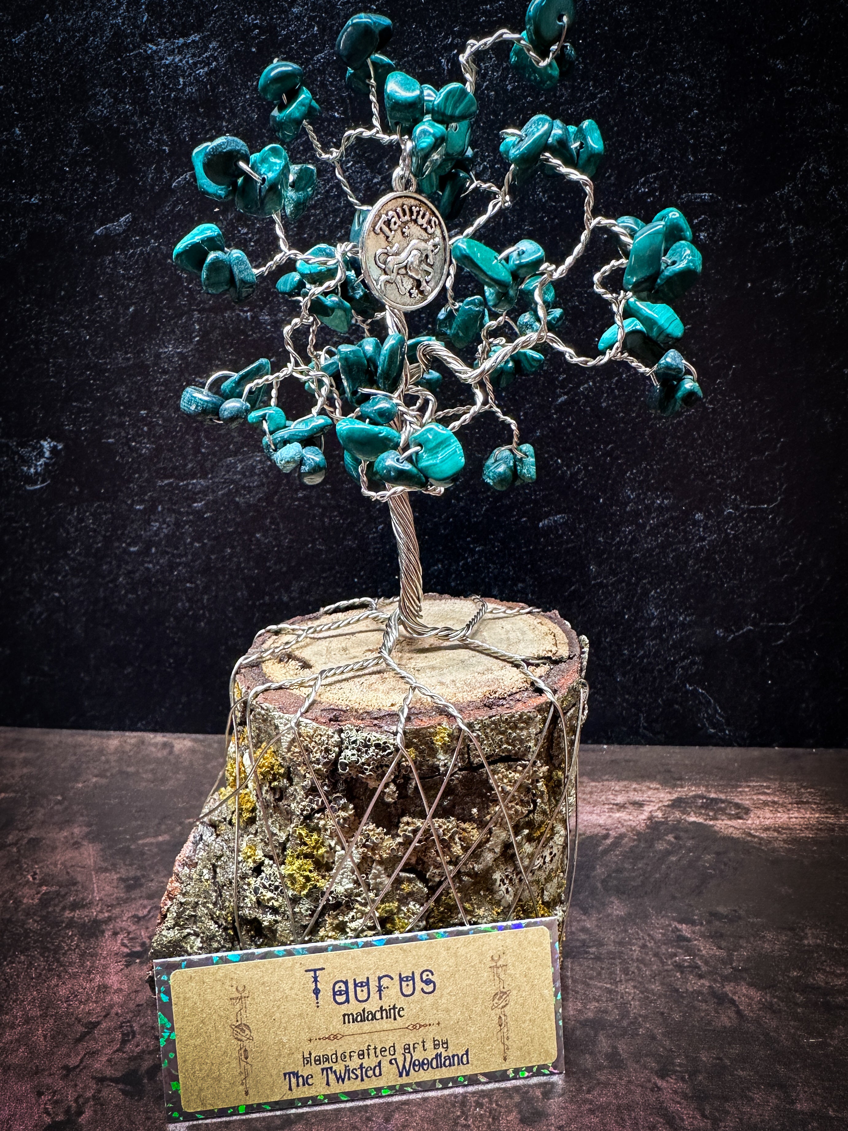 Zodiac Wire Tree Sculpture