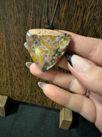 Ocean Japer with Copper Accent Pendent