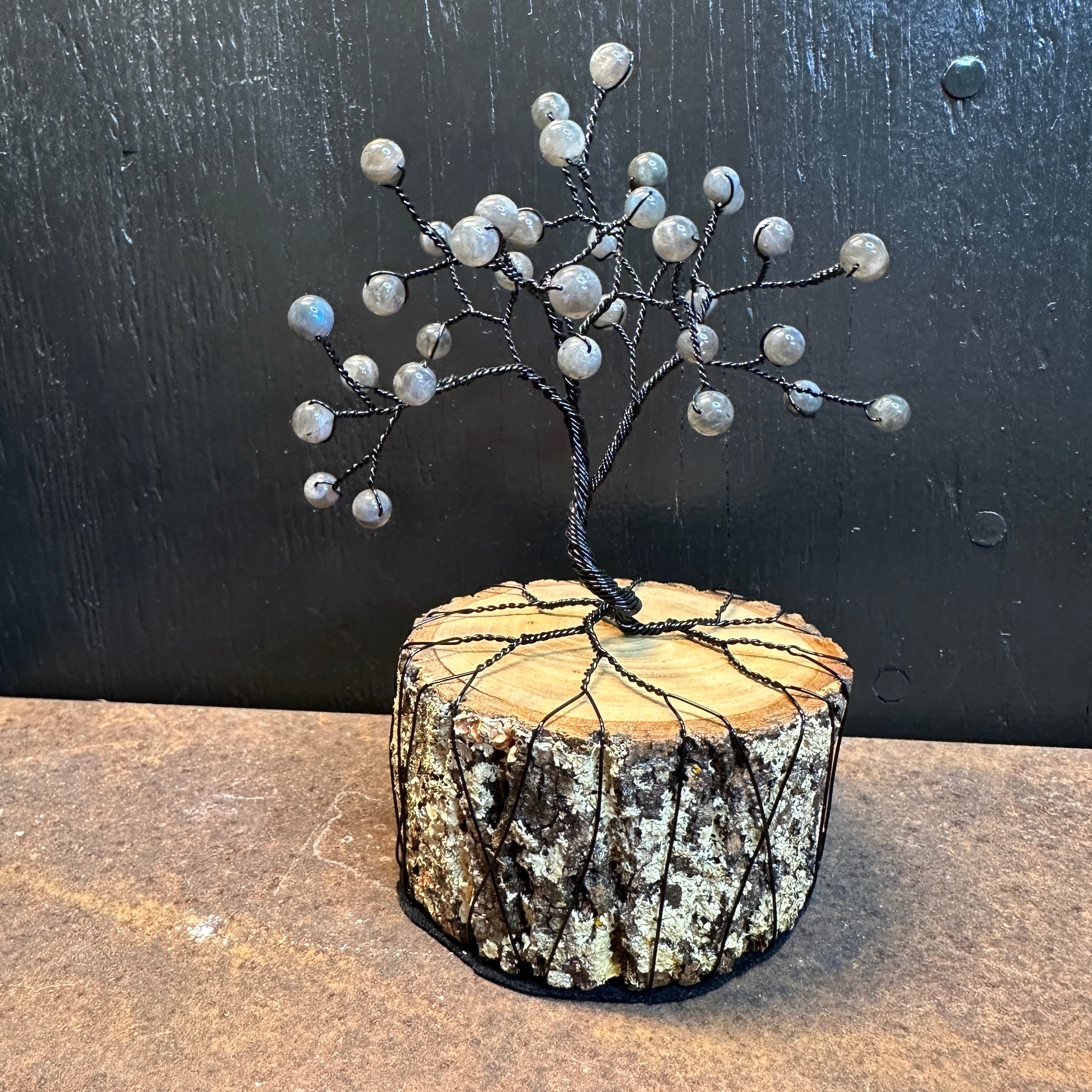 Labradorite Wire Tree Sculpture