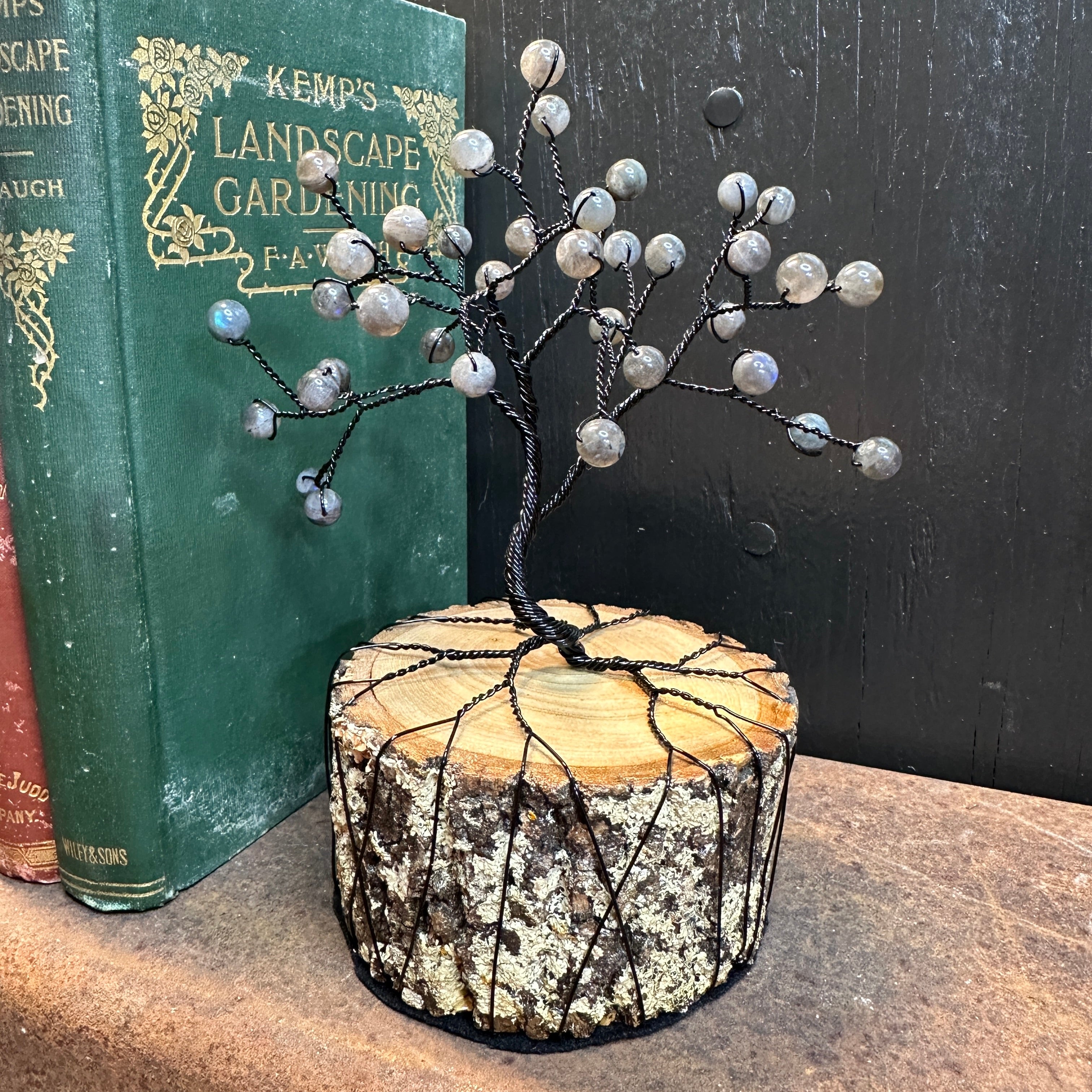 Labradorite Wire Tree Sculpture