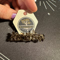 Smoky Quartz Beaded Hair Barrette
