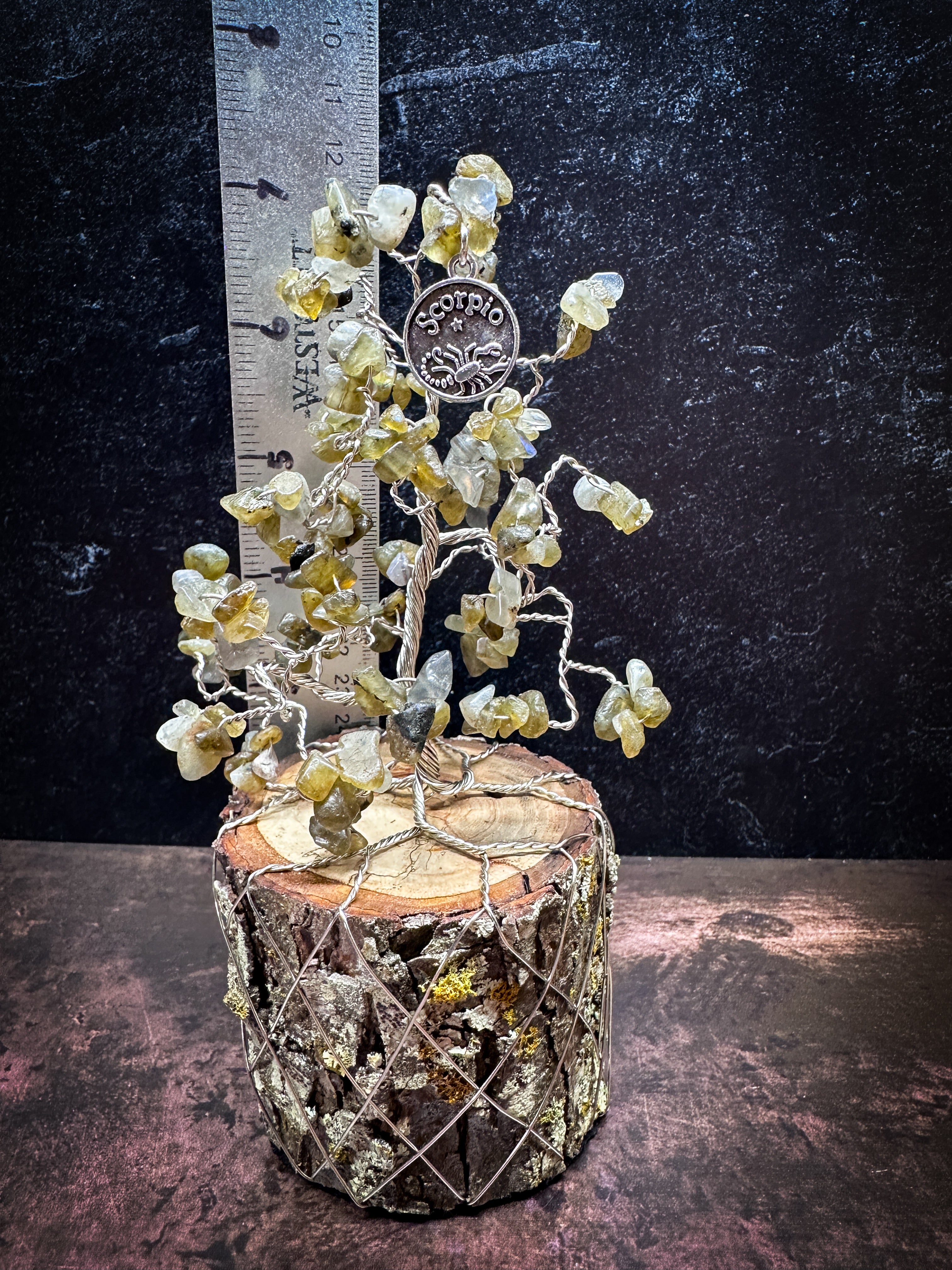 Zodiac Wire Tree Sculpture
