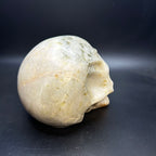 White jade skull
