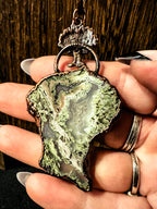 Tree of Life Moss Agate Necklace