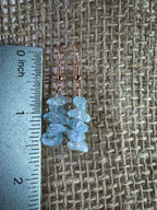Aquamarine Chip Earrings