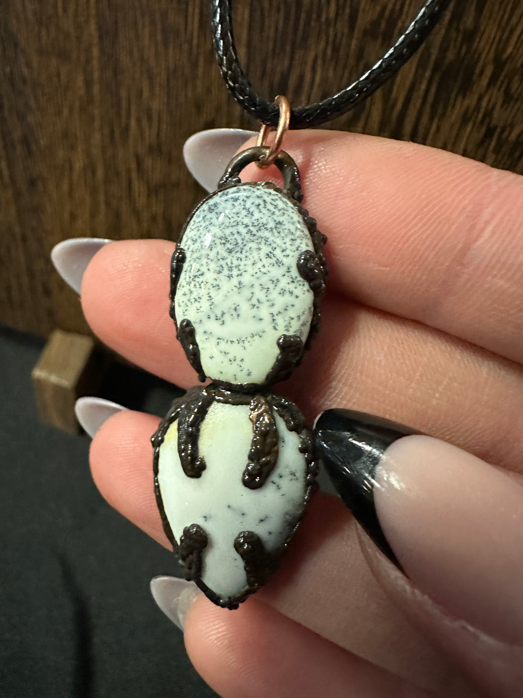 Dendritic Agate Pendant