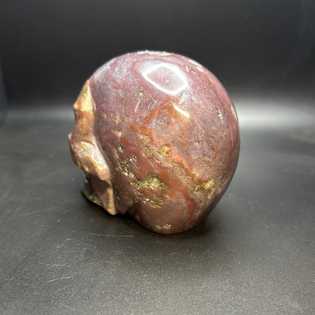 Ocean Jasper skull