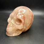 Fire quartz skull