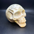White jade skull