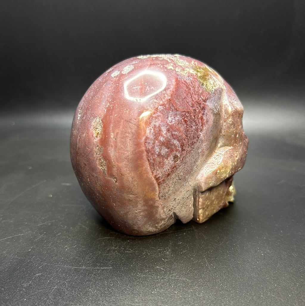 Ocean Jasper skull