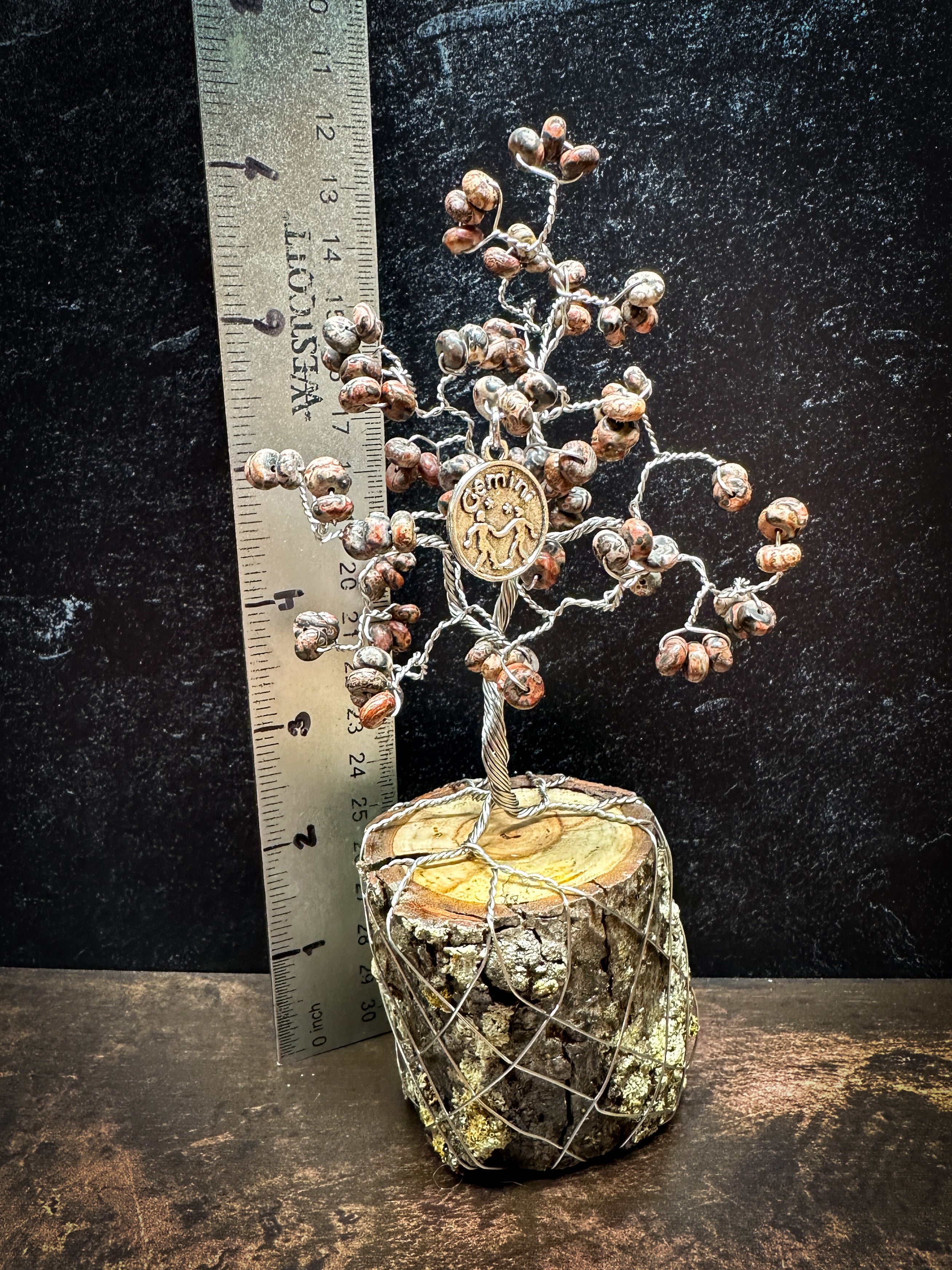 Zodiac Wire Tree Sculpture