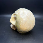 White jade skull