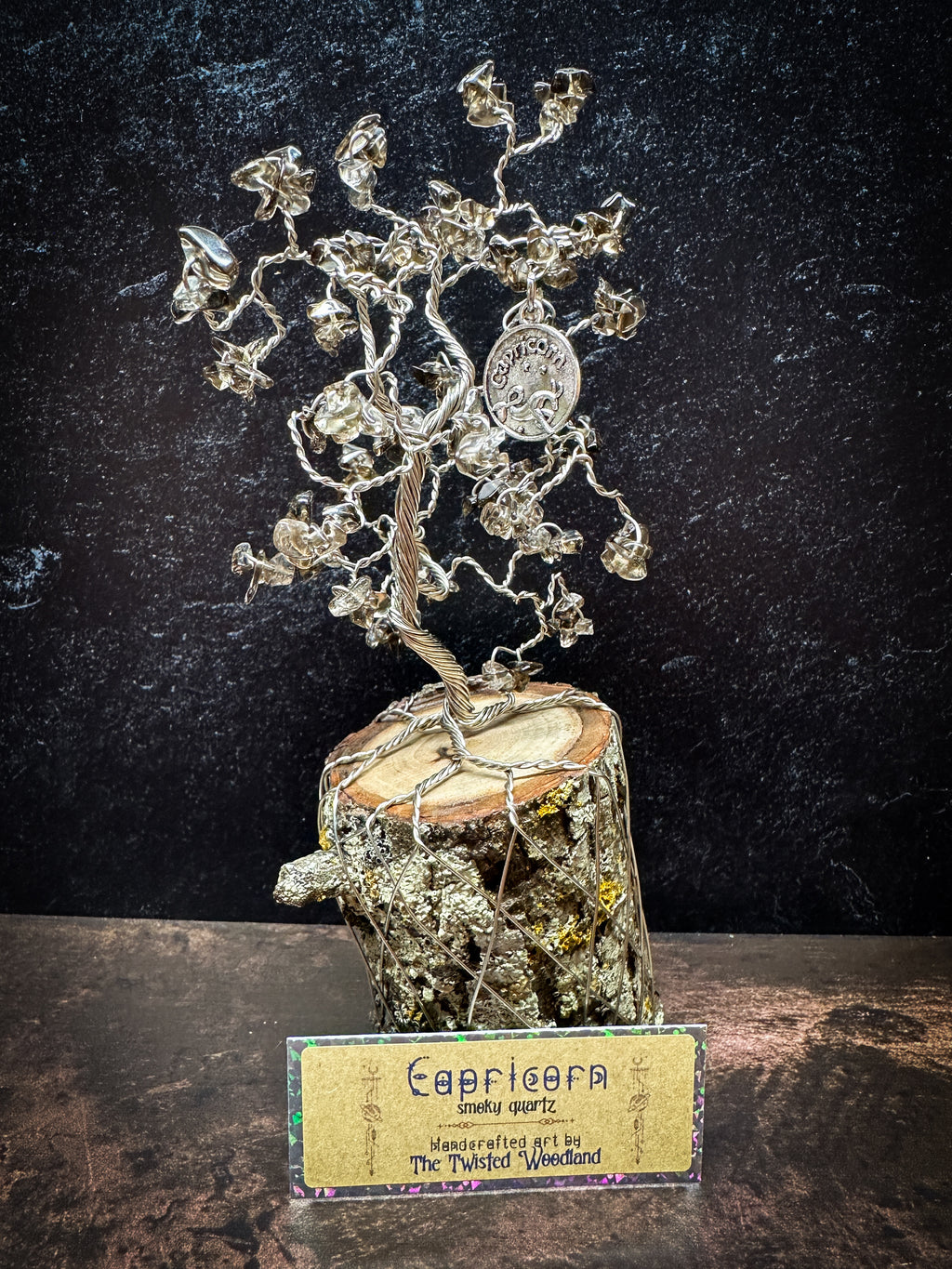 Zodiac Wire Tree Sculpture