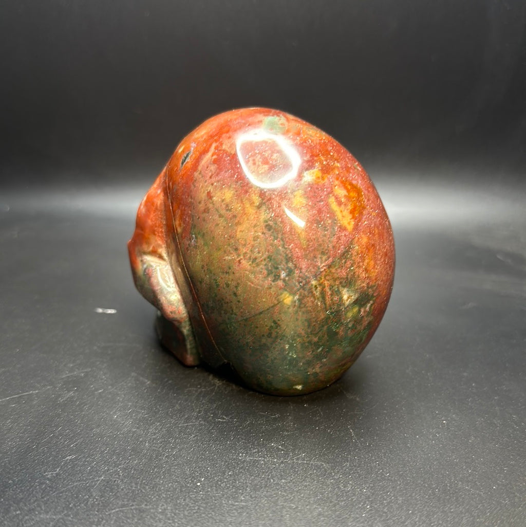 Ocean Jasper skull