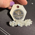 Moonstone Beaded Hair Barrette