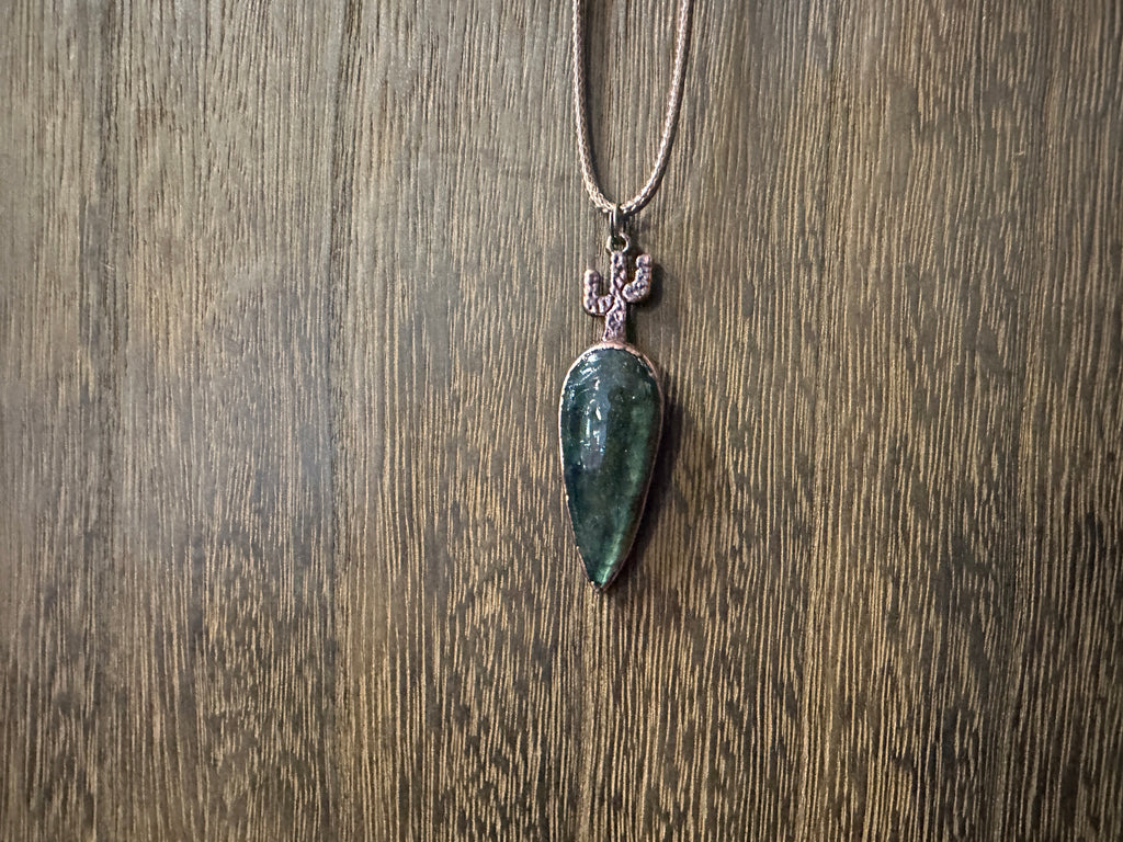 Cactus Labradorite Pendant