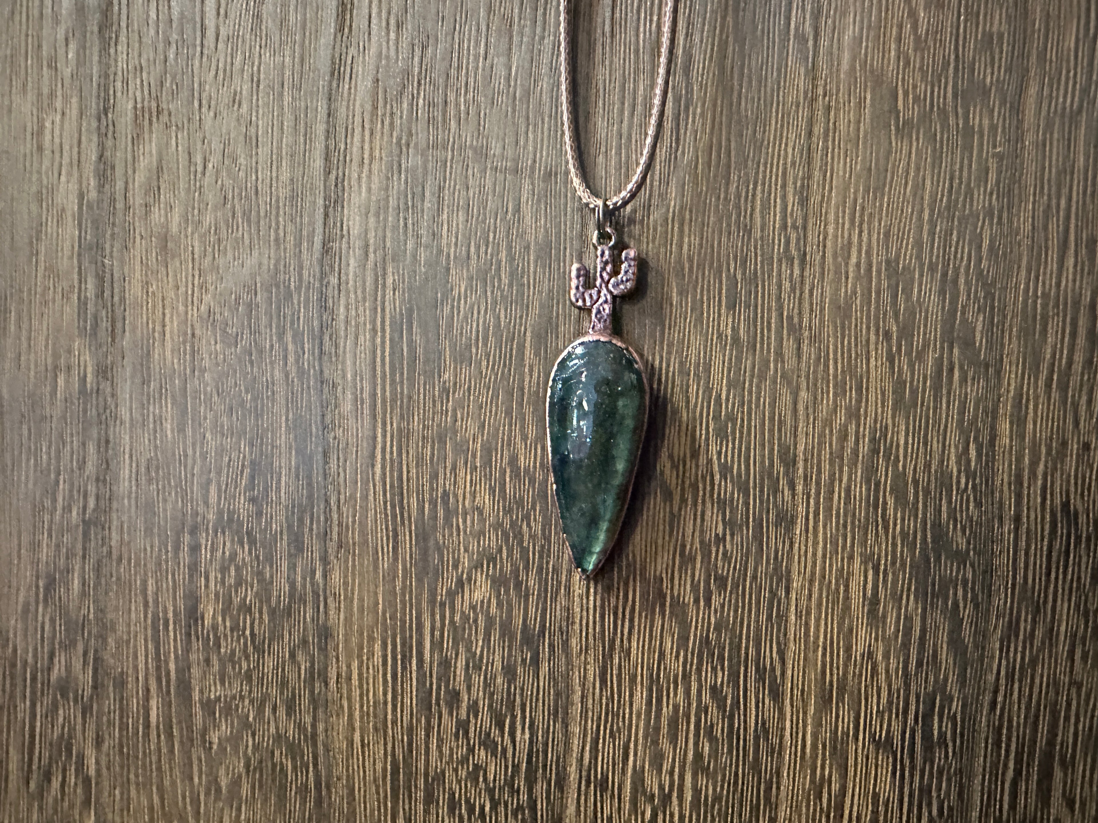 Cactus Labradorite Pendant