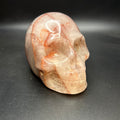 Fire quartz skull