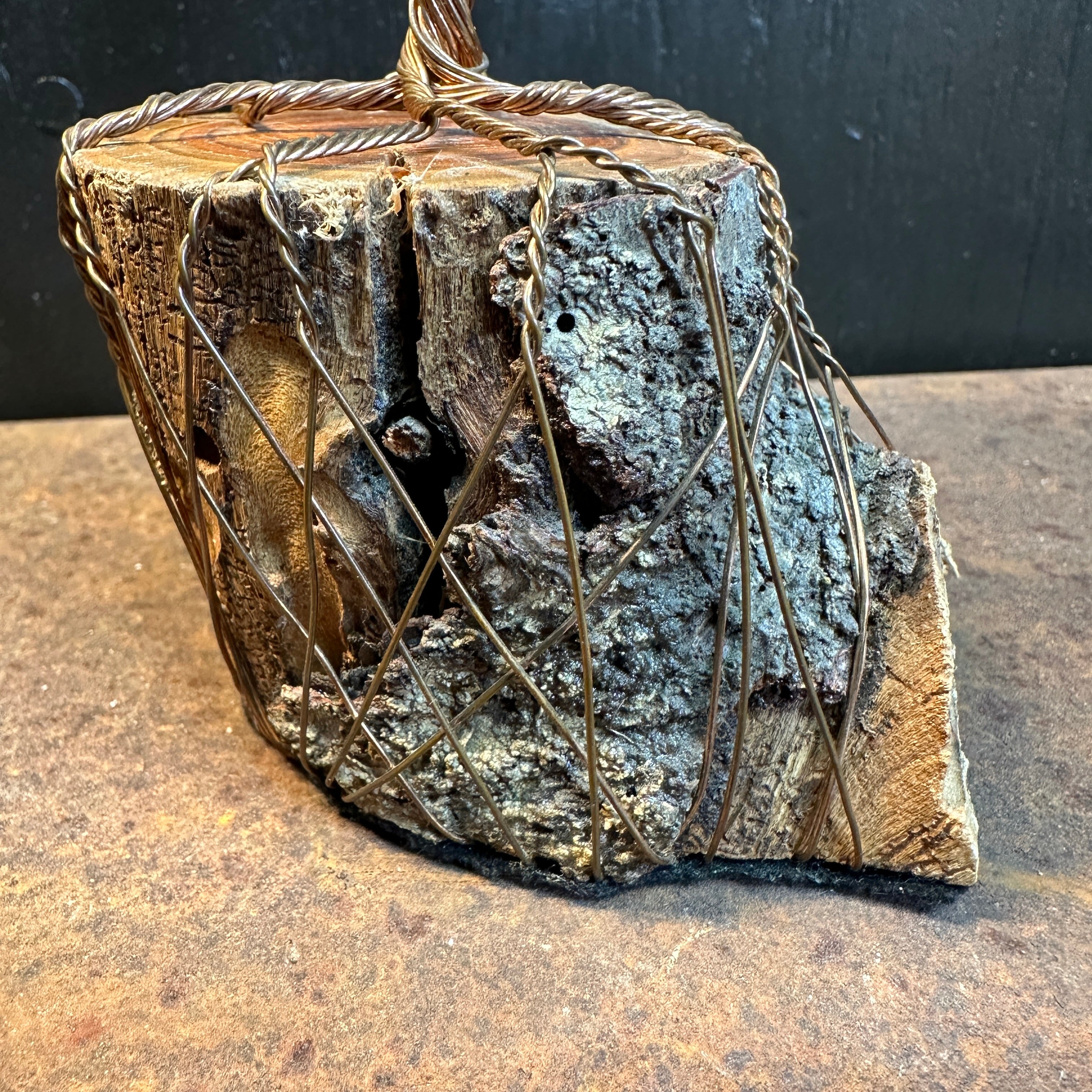 Sardonyx Wire Tree Sculpture