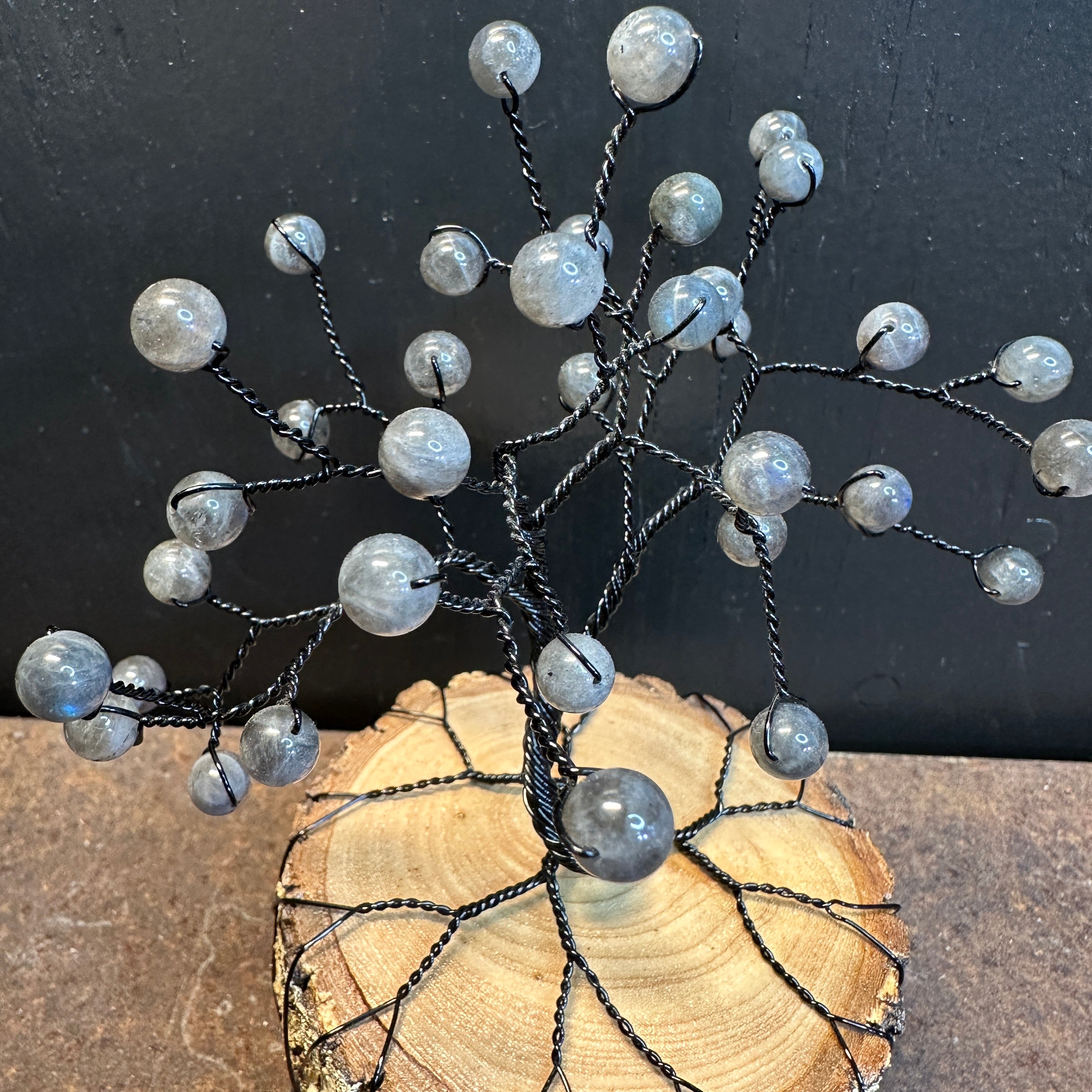 Labradorite Wire Tree Sculpture
