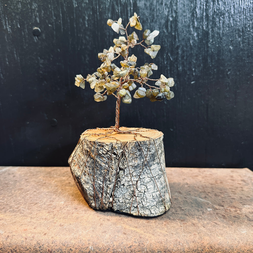 Labradorite Wire Tree Sculpture