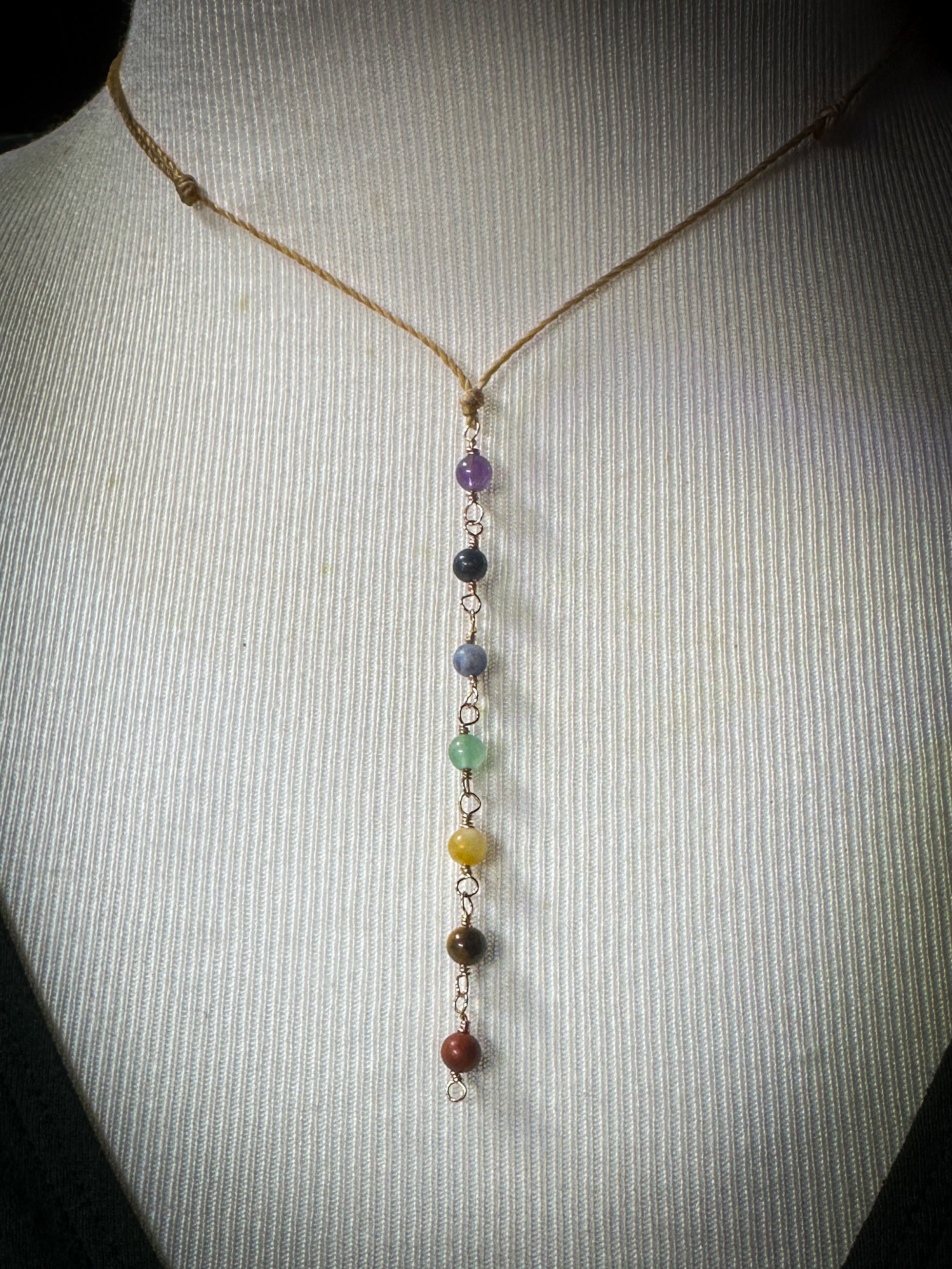 7 Chakra Rainbow Necklace