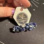 Sodalite Beaded Hair Barrette