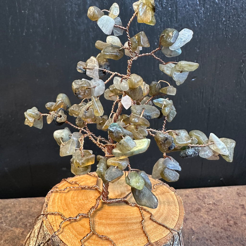 Labradorite Wire Tree Sculpture