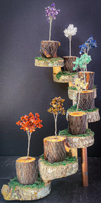 Chakra Gemstone Wire Tree
