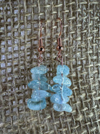 Aquamarine Chip Earrings