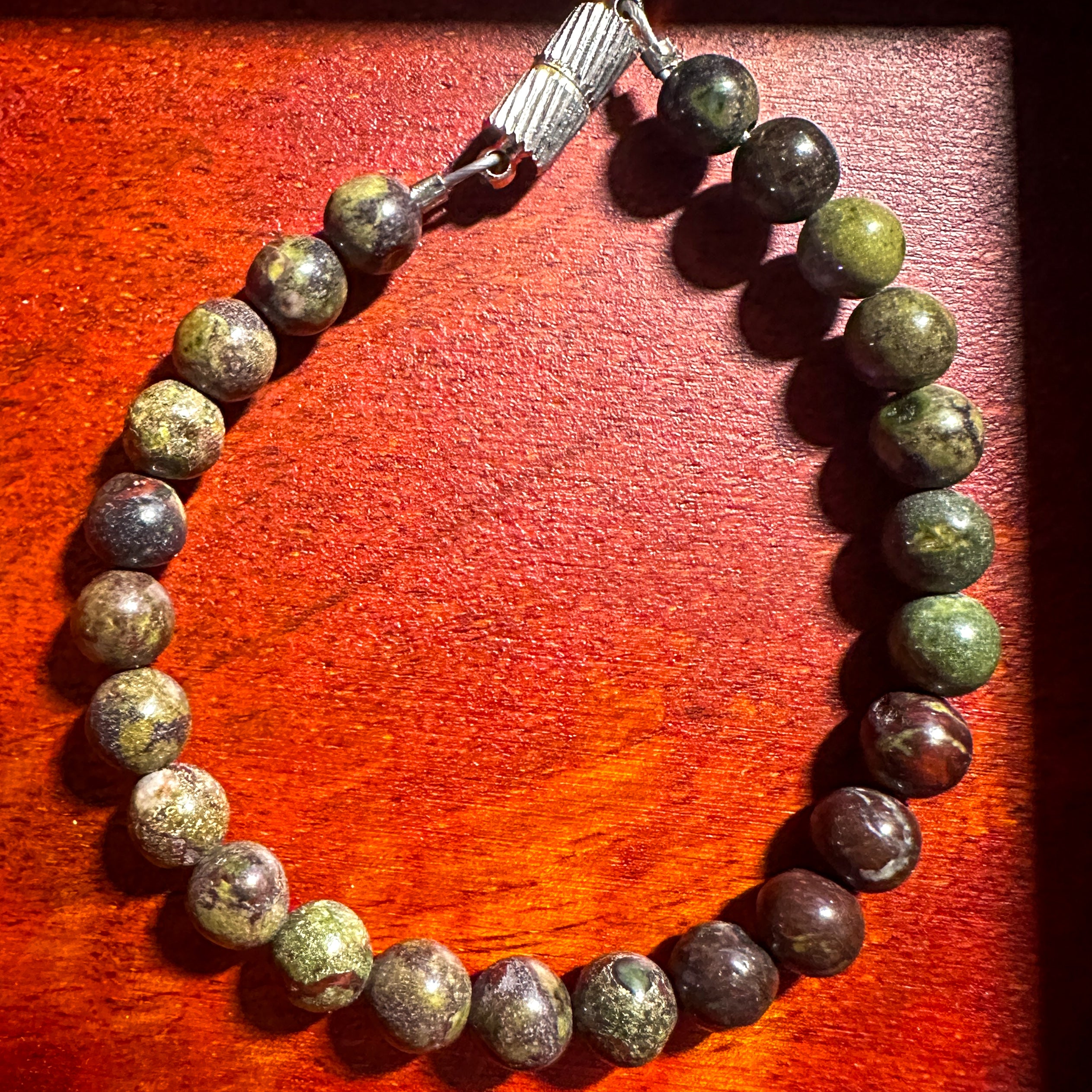 Dragon Bloodstone Bracelet