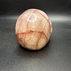 Fire quartz skull