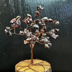 Leopardskin Jasper Wire Tree