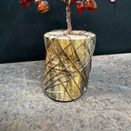 Orange Carnelian Wire Tree