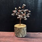 Leopardskin Jasper Wire Tree