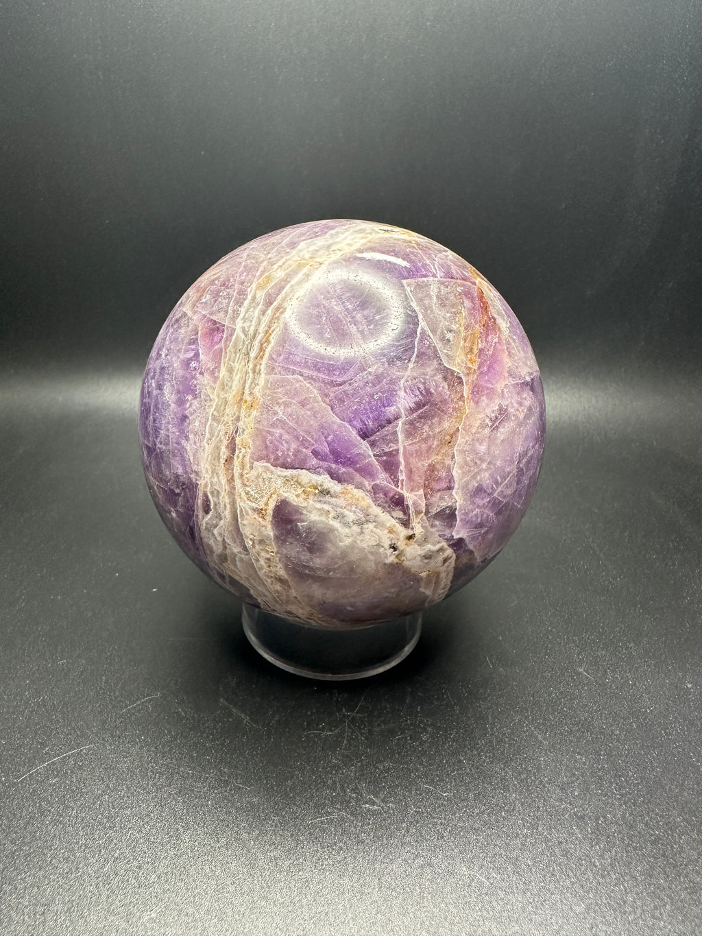 Amethyst sphere