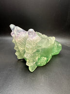 Fluorite dragon head