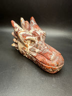 Mexican crazy lace agate dragon head