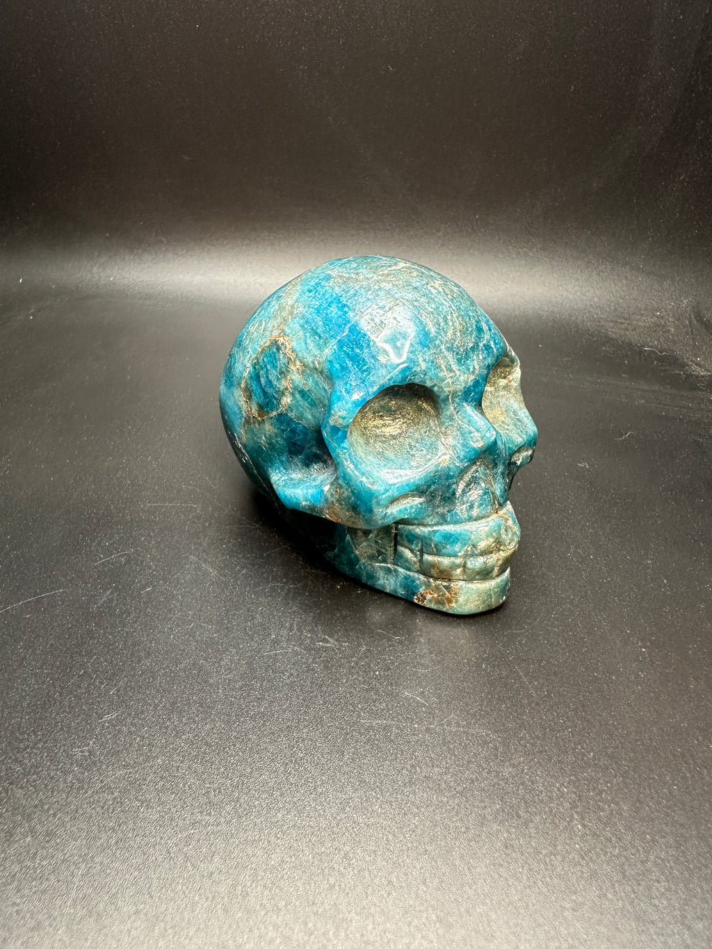 Blue apitite skull