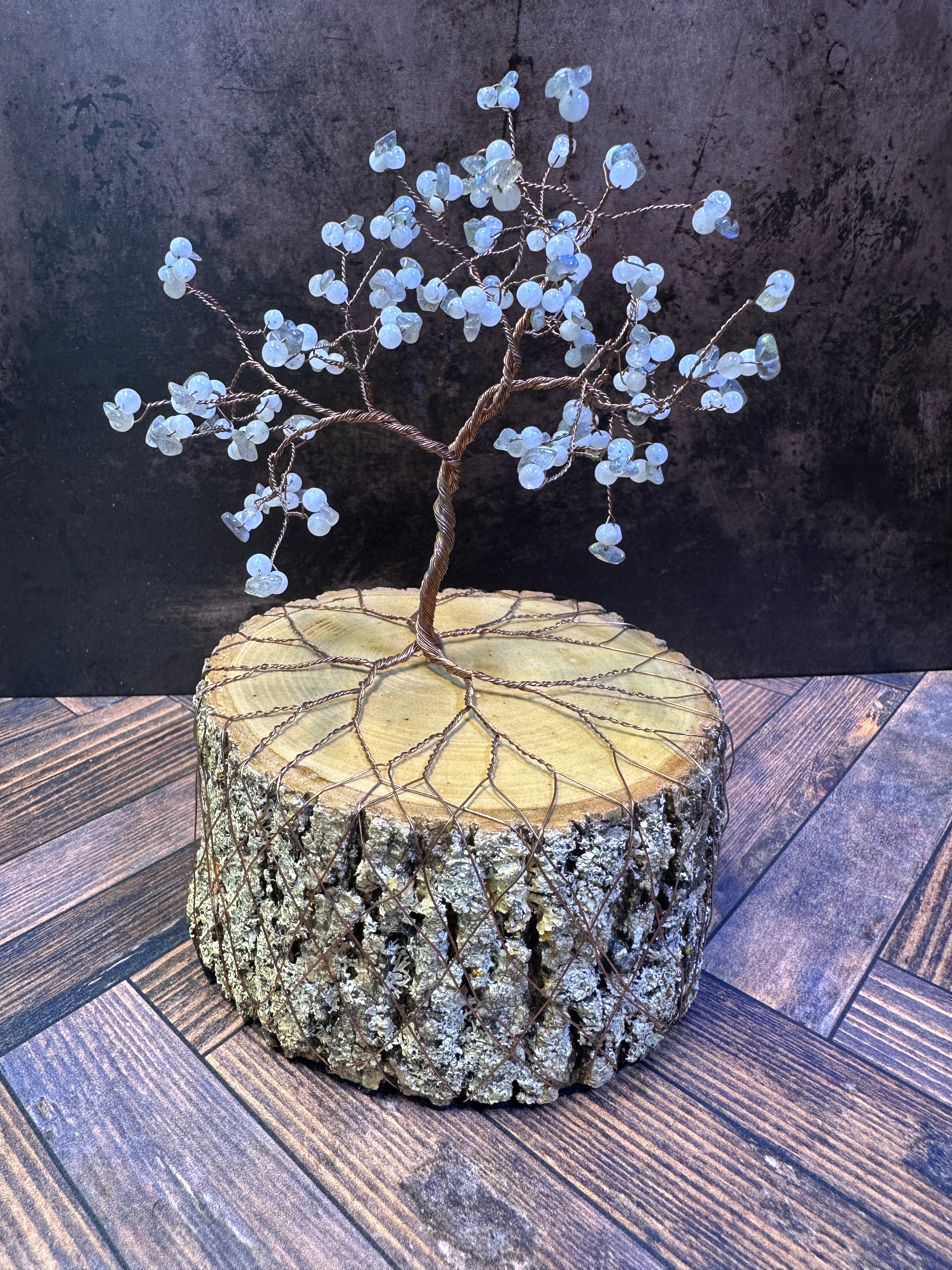 Moonstone and Labradorite Tree of Life