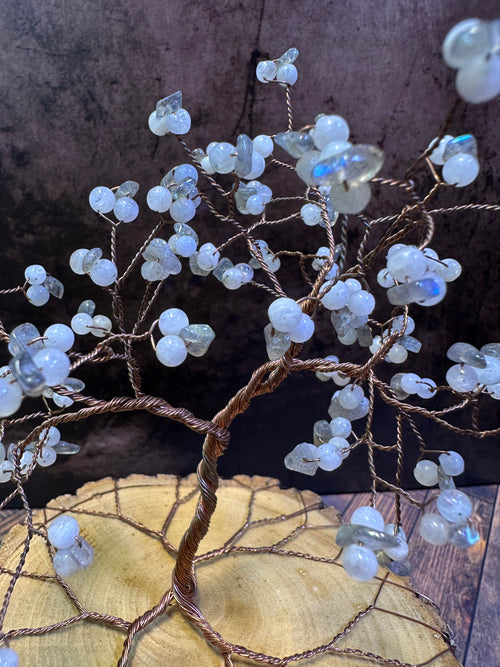 Moonstone and Labradorite Tree of Life